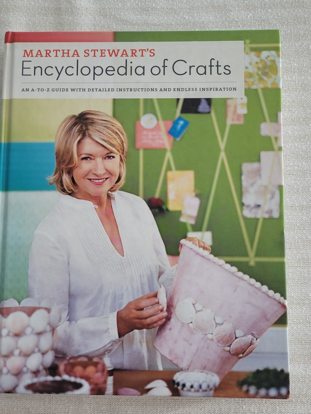Martha Stewart Encyclopedia of Crafts - Green and White Cover